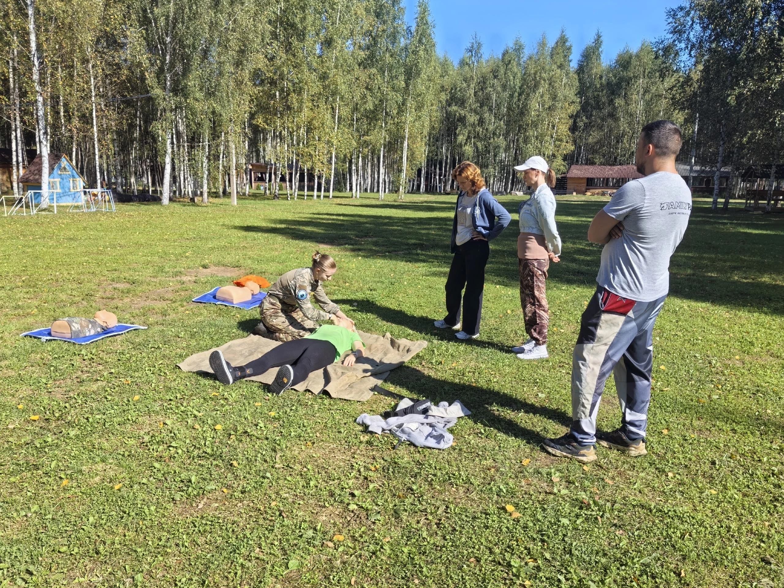 Сотрудники Family Park прошли обучение первой помощи