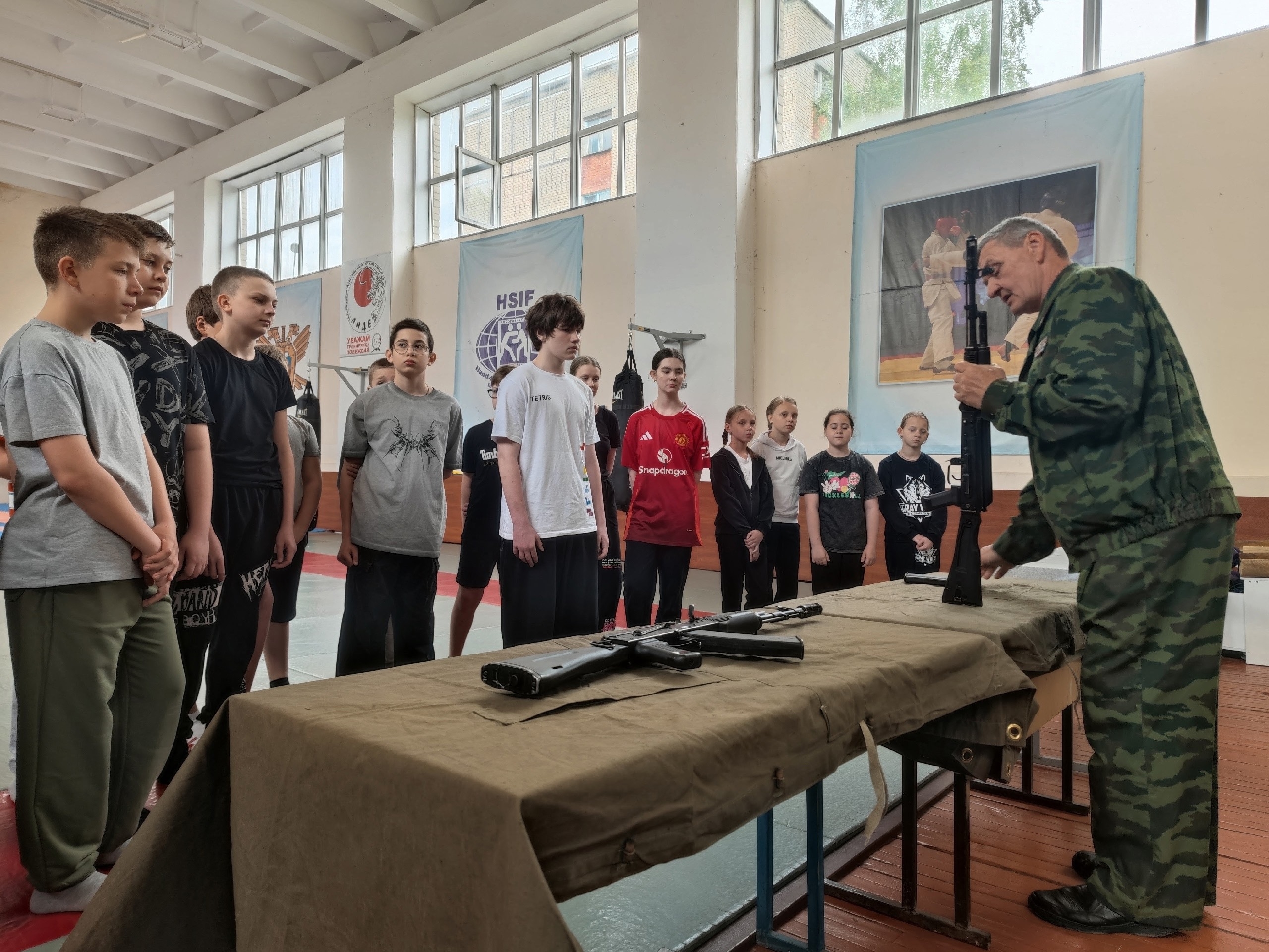 В спортивной школе ДОСААФ стартовала летняя смена «Юный ДОСААФОВЕЦ»